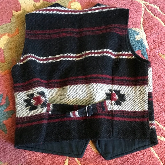 Vintage Wool Vest - Picture 2 of 3